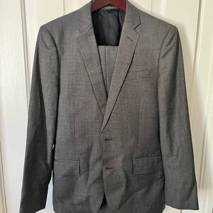 J. Crew Ludlow Charcoal Gray Suit